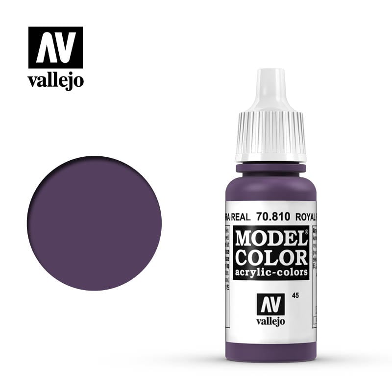 VLJ70810 17 ml Royal Purple Matte Acrylic Paint