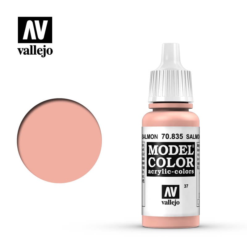 VLJ70835 17 ml Salmon Rose Matte Acrylic Paint -  Vallejo