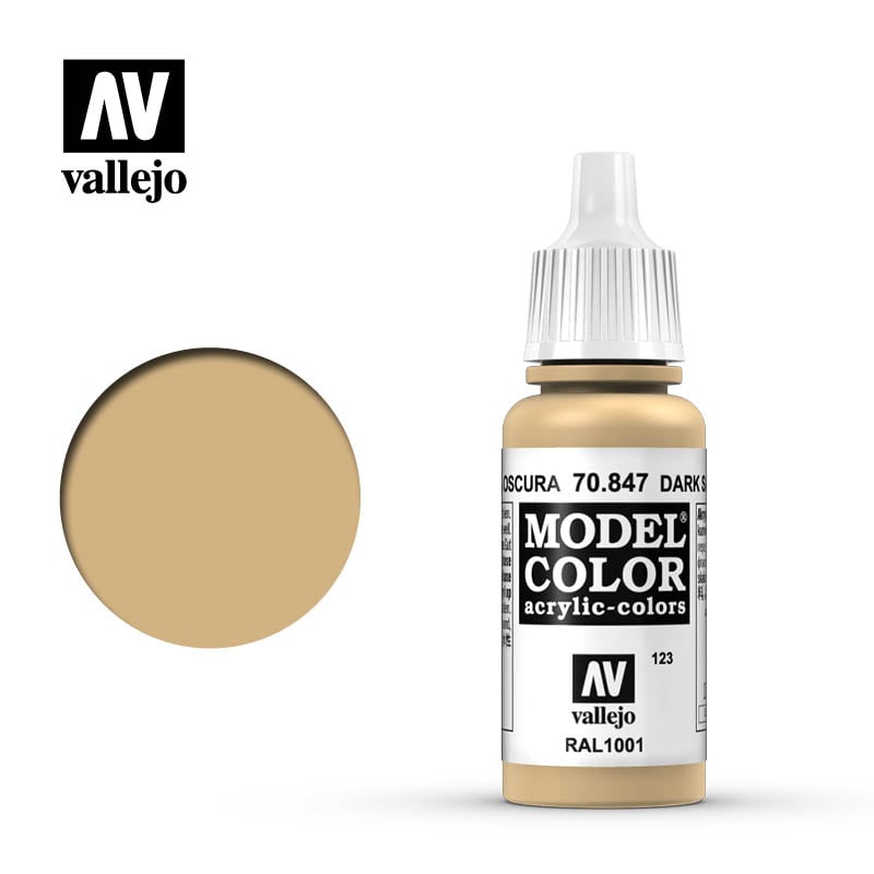 VLJ70847 17 ml Dark Sand Matte Acrylic Paint