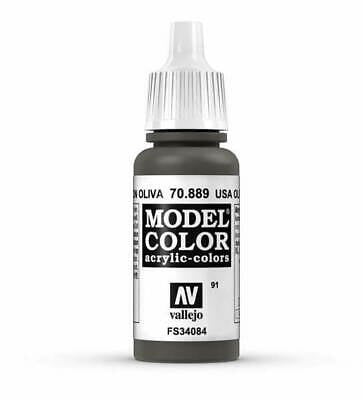 VLJ70889 17 ml Olive Brown Matte Acrylic Paint