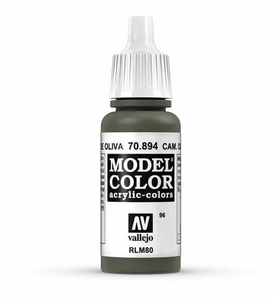 VLJ70894 17 ml Camo Olive Green Matte Acrylic Paint -  Vallejo