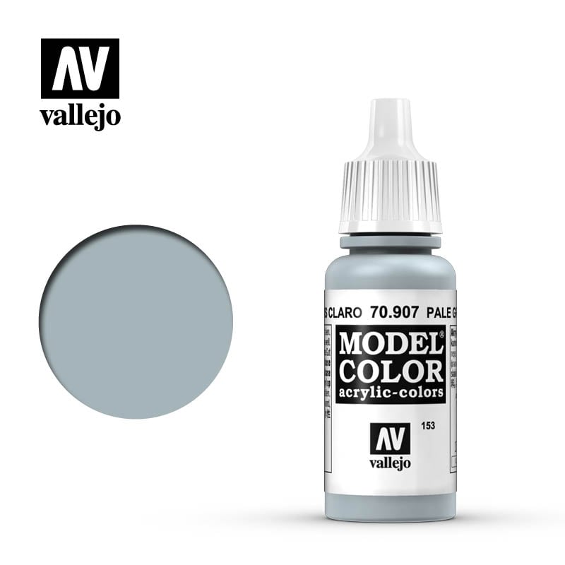 VLJ70907 17 ml Pale Grey & Blue Matte Acrylic Paint