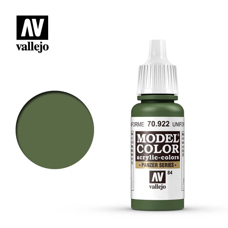 VLJ70922 17 ml Uniform Green Matte Acrylic Paint
