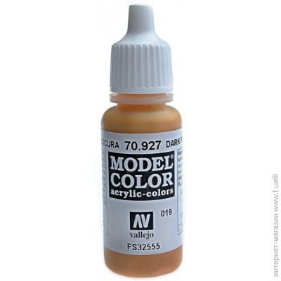 VLJ70927 17 ml Dark Flesh Matte Acrylic Paint