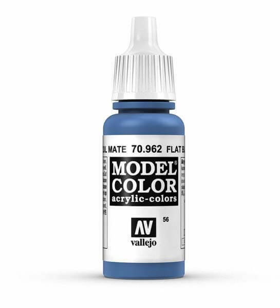 VLJ70962 17 ml Flat Blue Matte Acrylic Paint
