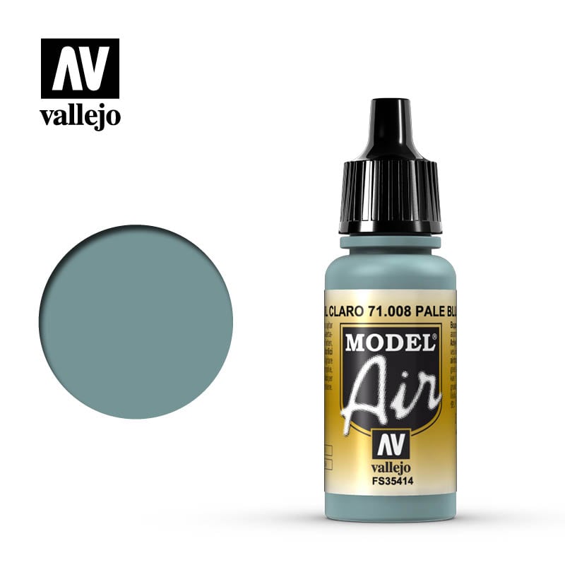 VLJ71008 17 ml Pale Blue Model Air Acrylic Paint