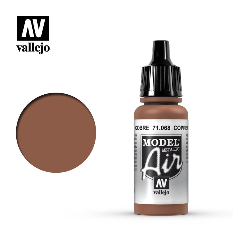 VLJ71068 17 ml Model Air Paint, Copper