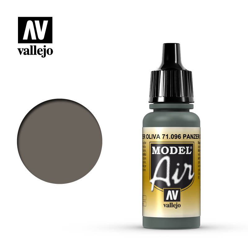Picture of Acrylicos Vallejo VLJ71096 17 ml Model Air Paint&#44; Olive Grey