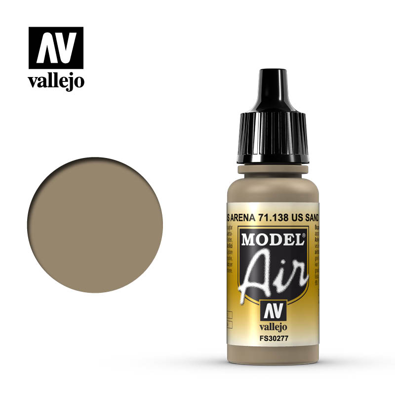 VLJ71138 US Sand Model Air Acrylic Paint -  Vallejo