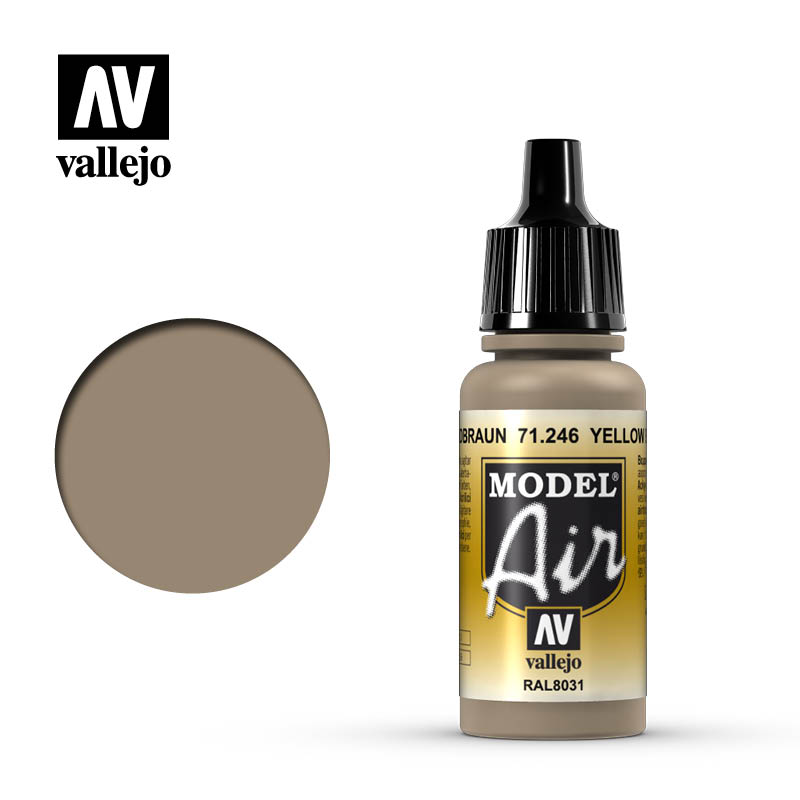 Picture of Acrylicos Vallejo VLJ71246 17 ml Model Air Color Paint&#44; Camo Sandbrown