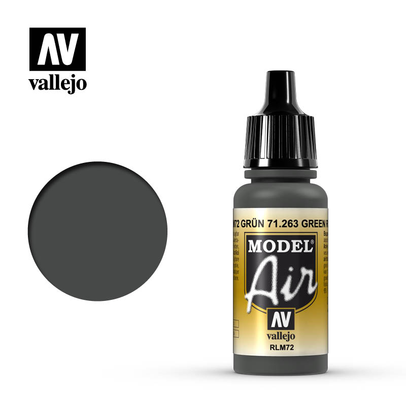 Picture of Acrylicos Vallejo VLJ71263 17 ml Model Air Paint&#44; Green