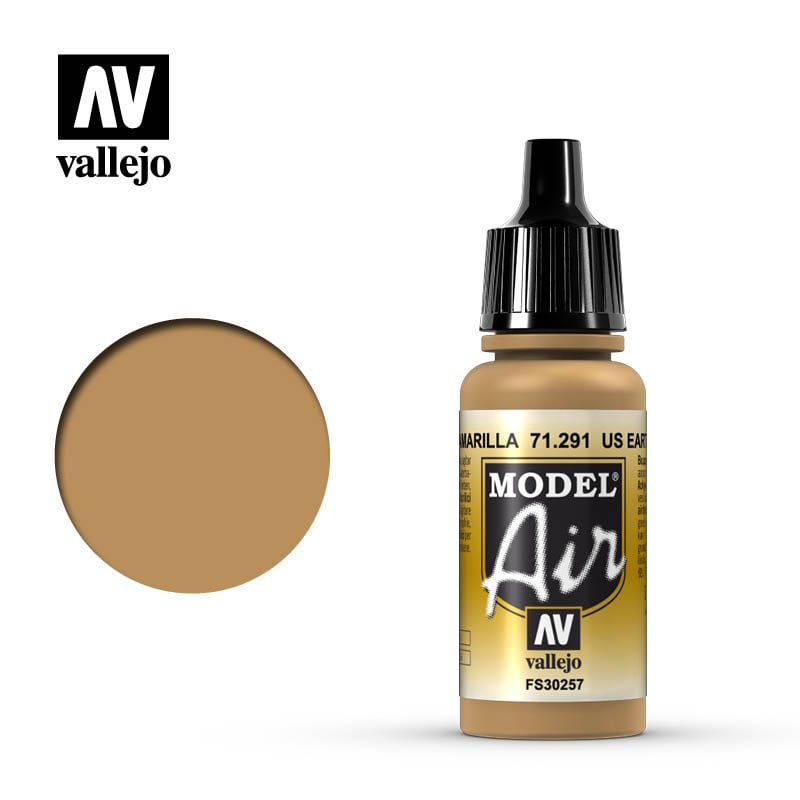 VLJ71291 US Earth Yellow Model Air Acrylic Paint