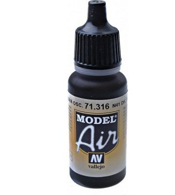 VLJ71316 17 ml N41 Drab Model Acrylic Paint, Dark Olive