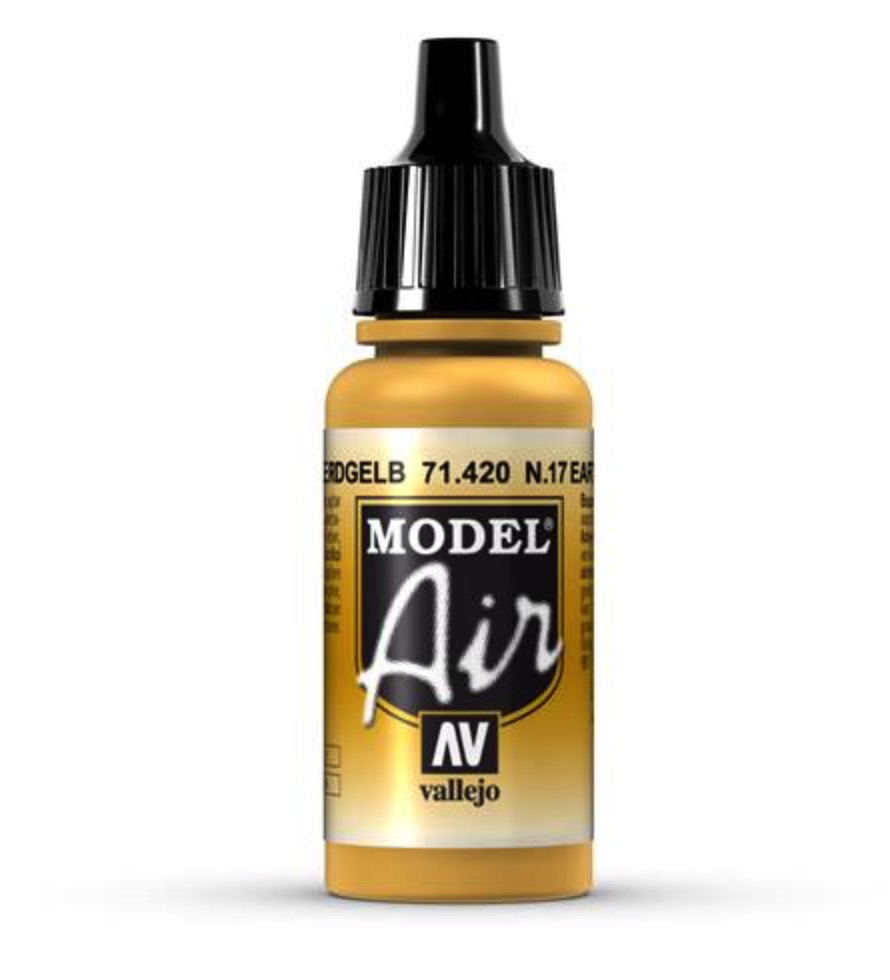 VLJ71420 N17 Earth Yellow Model Air Acrylic Paint