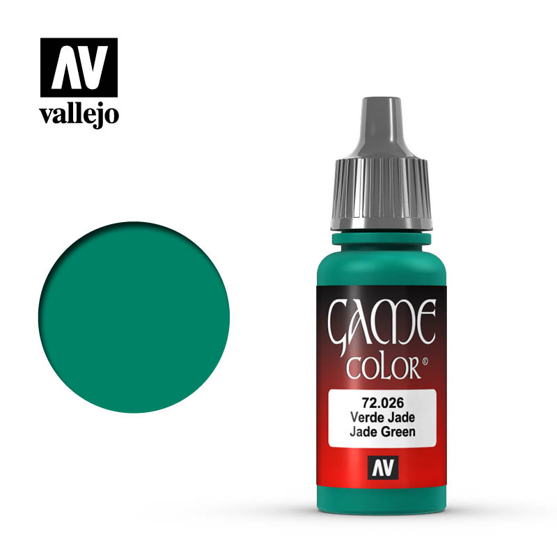 VLJ72026 Jade Green Game Color Acrylic Paint