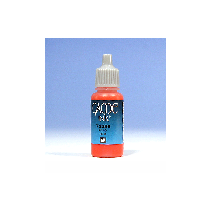 VLJ72086 17 ml Red Ink Game Acrylic Paint