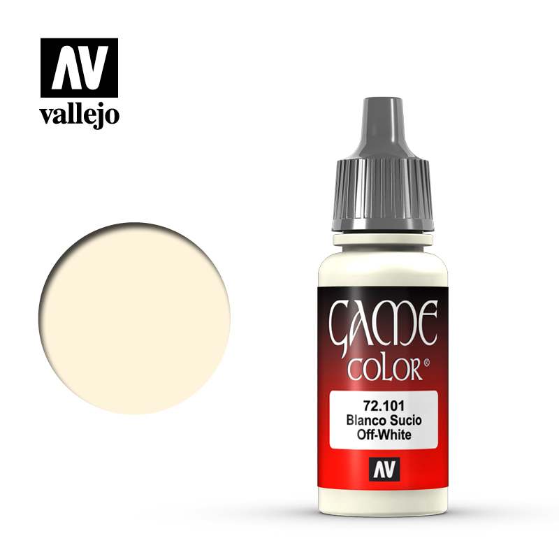 VLJ72101 17 ml Game Color Acrylic Paint, Off White
