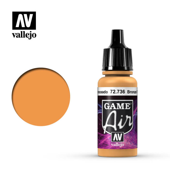 Picture of Acrylicos Vallejo VLJ72736 17 ml Game Color Acrylic Paint&#44; Bronze Fleshtone