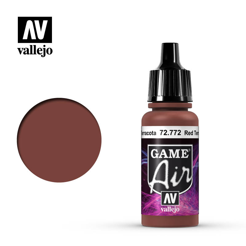 Picture of Acrylicos Vallejo VLJ72772 17 ml Game Color Acrylic Paint&#44; Red Terracotta