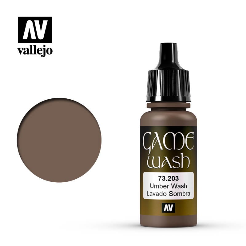 VLJ73203 Umber Wash Game Color Acrylic Paint