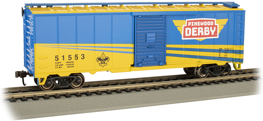 Picture of Bachmann BAC16007 HO Pinewood Derby Boxcar