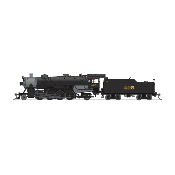 No.495 N Seaboard Air Line USRA Mikado Paragon3 DCC Sound