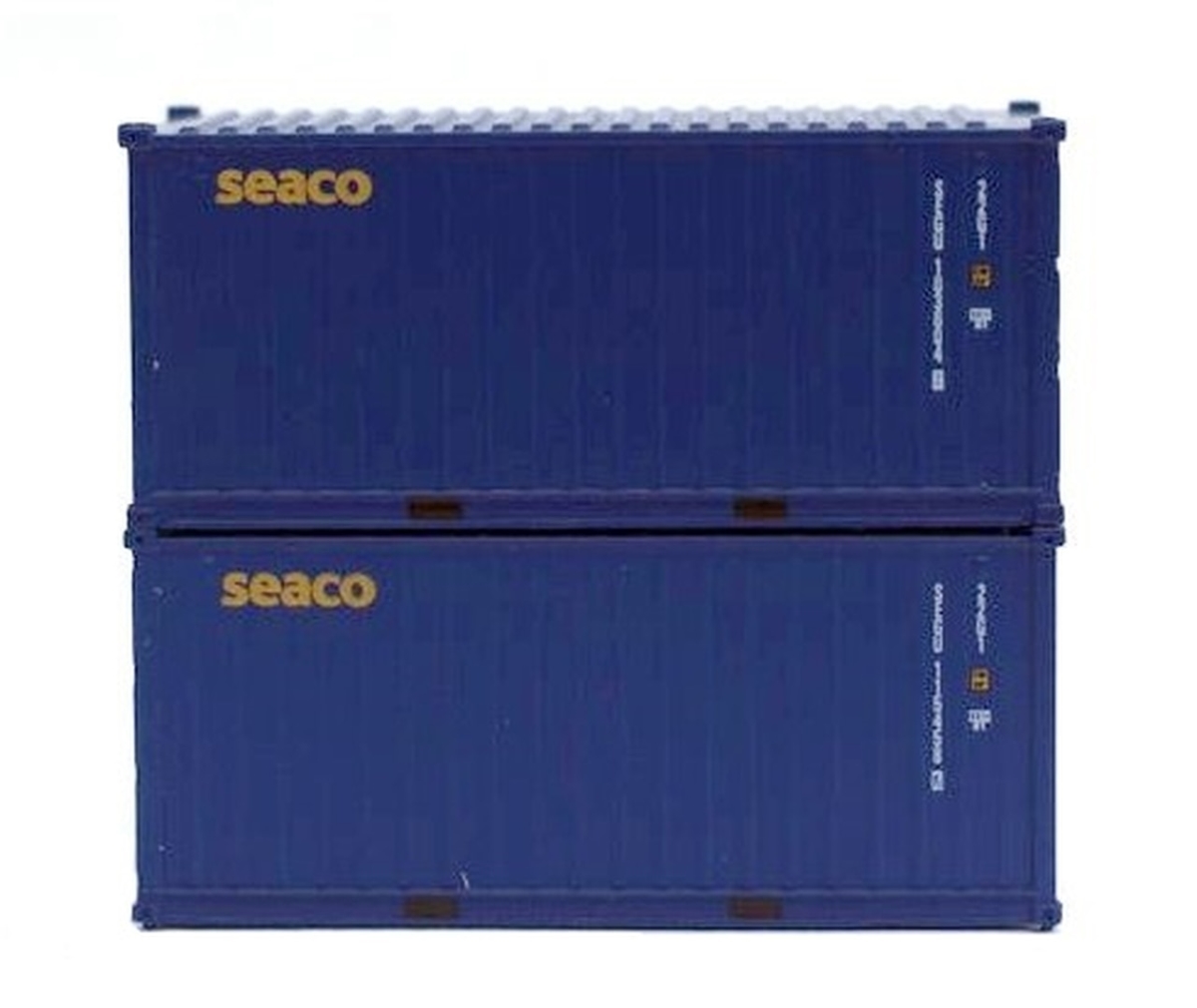 20 ft. N Seaco Standard Height Container - Pack of 2