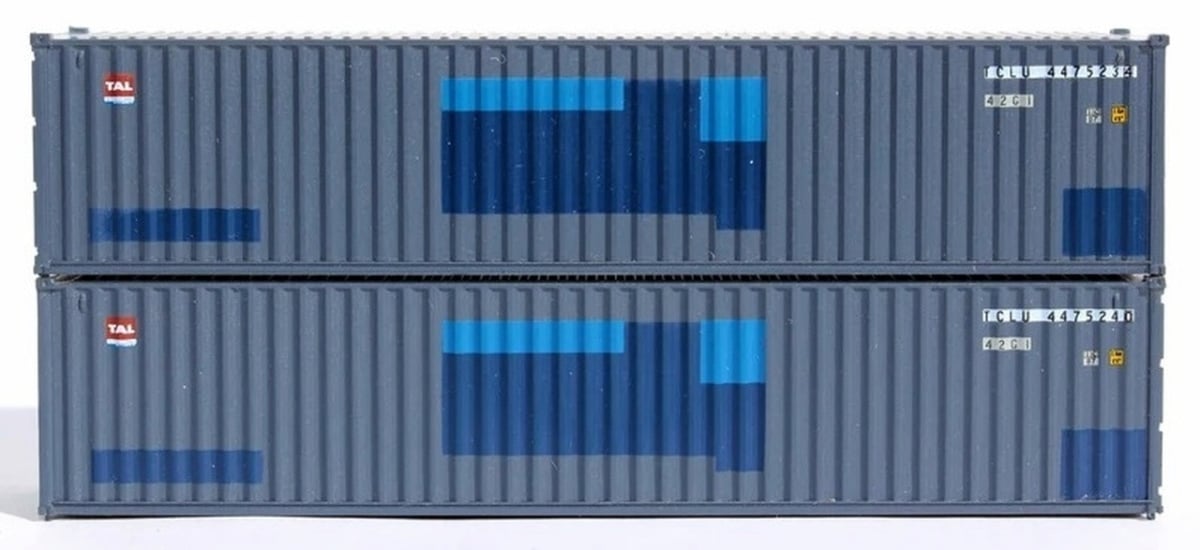 40 ft. N Tal Standard Height Containers with Magnetic System - Pack of 2