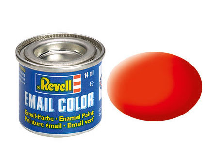 Picture of Revell RMX32125 Luminous Orange Matt Enamel Paint - Pack of 6