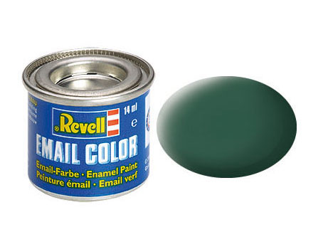 Picture of Revell RMX32139 Dark Green Matt Enamel Paint - Pack of 6