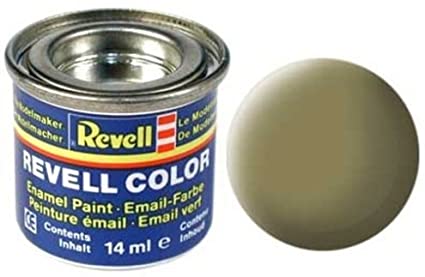 Picture of Revell RMX32142 Olive & Yellow Matt Enamel Paint - Pack of 6