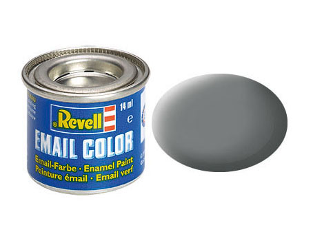 Picture of Revell RMX32147 Mouse Grey Matt Enamel Paint - Pack of 6