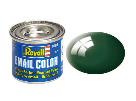 Sea Green Gloss Enamel Paint - Pack of 6