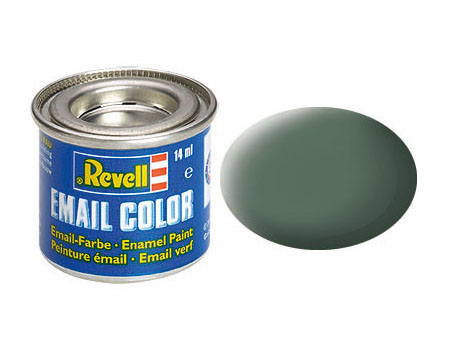 Picture of Revell RMX32167 Greenish Grey Matt Enamel Paint - Pack of 6
