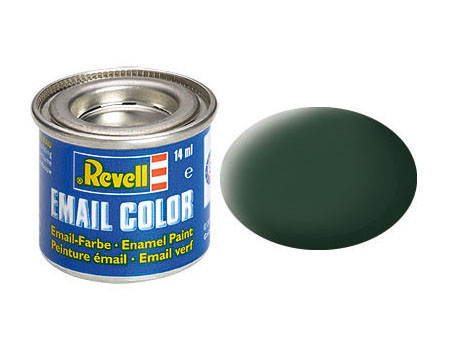 Picture of Revell RMX32168 Dark Green Matt RAF Enamel Paint - Pack of 6