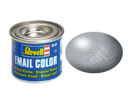 Picture of Revell RMX32191 Steel Metallic Enamel Paint - Pack of 6