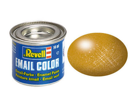 Picture of Revell RMX32192 Brass Metallic Enamel Paint - Pack of 6