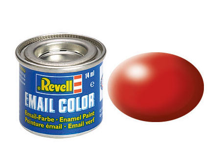 Picture of Revell RMX32330 Fiery Red Silk Enamel Paint - Pack of 6