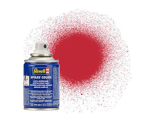 RMX34136 Carmin Red Matt Acrylic Spray Paint - Pack of 2