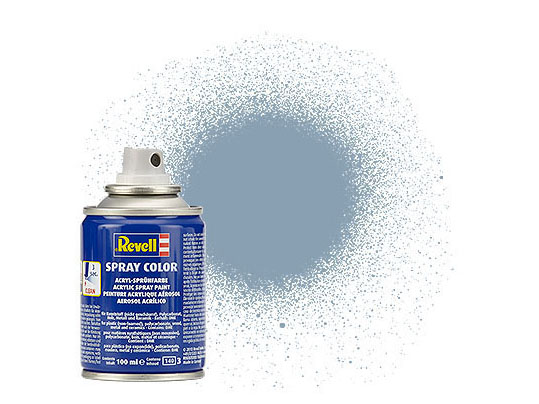 Grey Silk Acrylic Spray Paint - Pack of 2