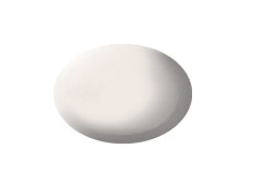 White Matt Aqua Color Acrylic Paint - Pack of 6