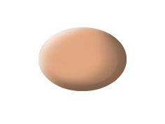Flesh Matt Aqua Color Acrylic Paint - Pack of 6