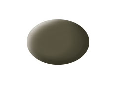 Nato Olive Mat Aqua Color Acrylic Paint - Pack of 6