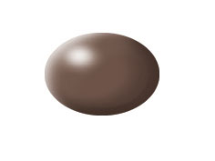 Brown Silk Aqua Color Acrylic Paint - Pack of 6