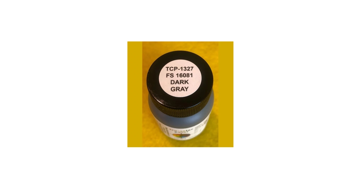 TCP1327 Fed Standard 16081 Paint, Dark Gray