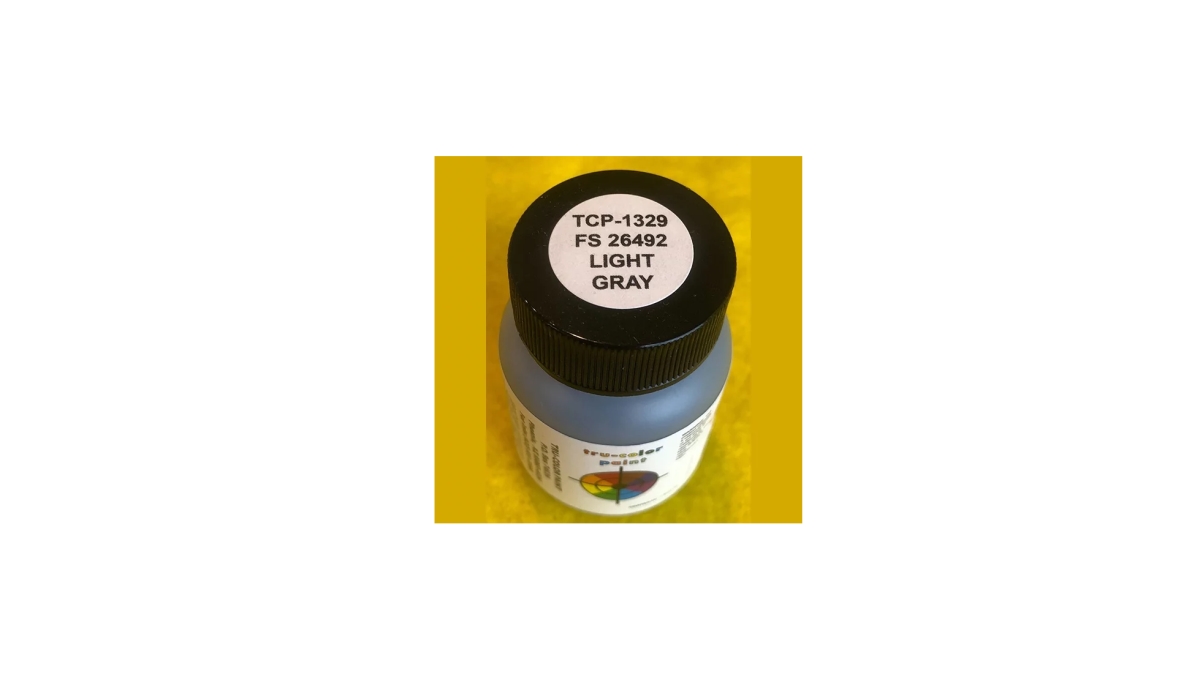 TCP1329 Fed Standard 26492 Paint, Light Gray