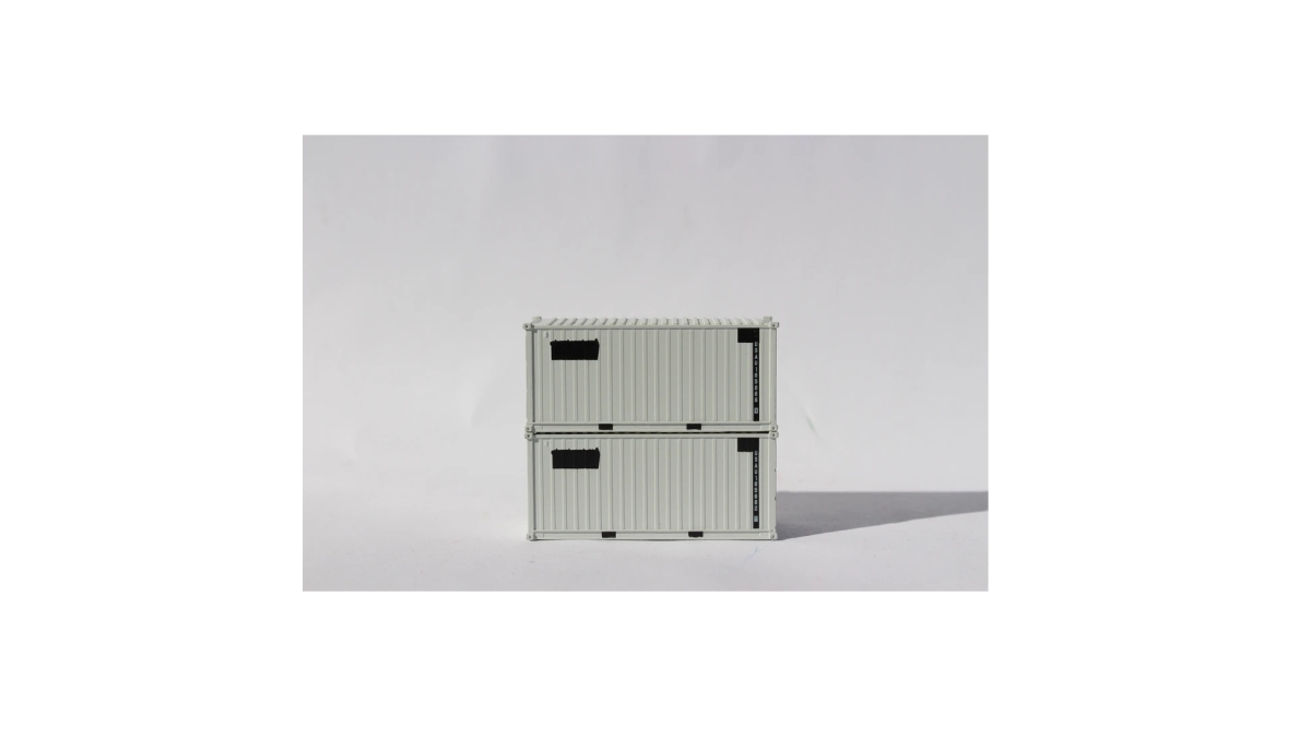 N Scale Military Series Container with Magnetic System, Grey