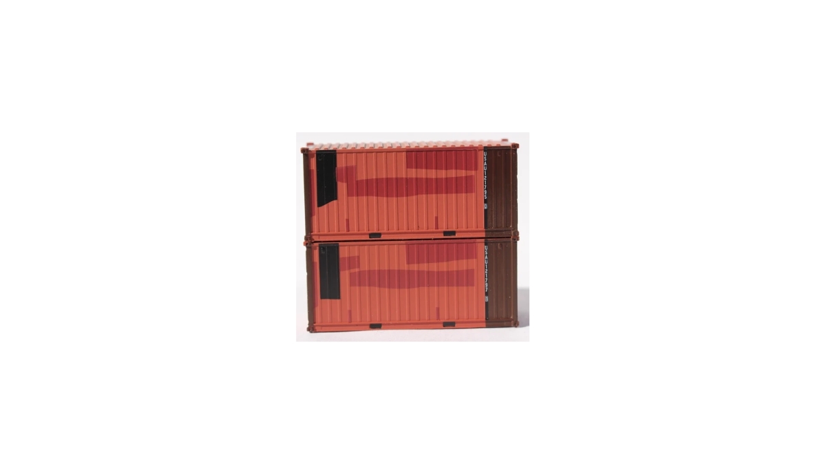 N Scale Patch A USAU Military Series Container with Magnetic System
