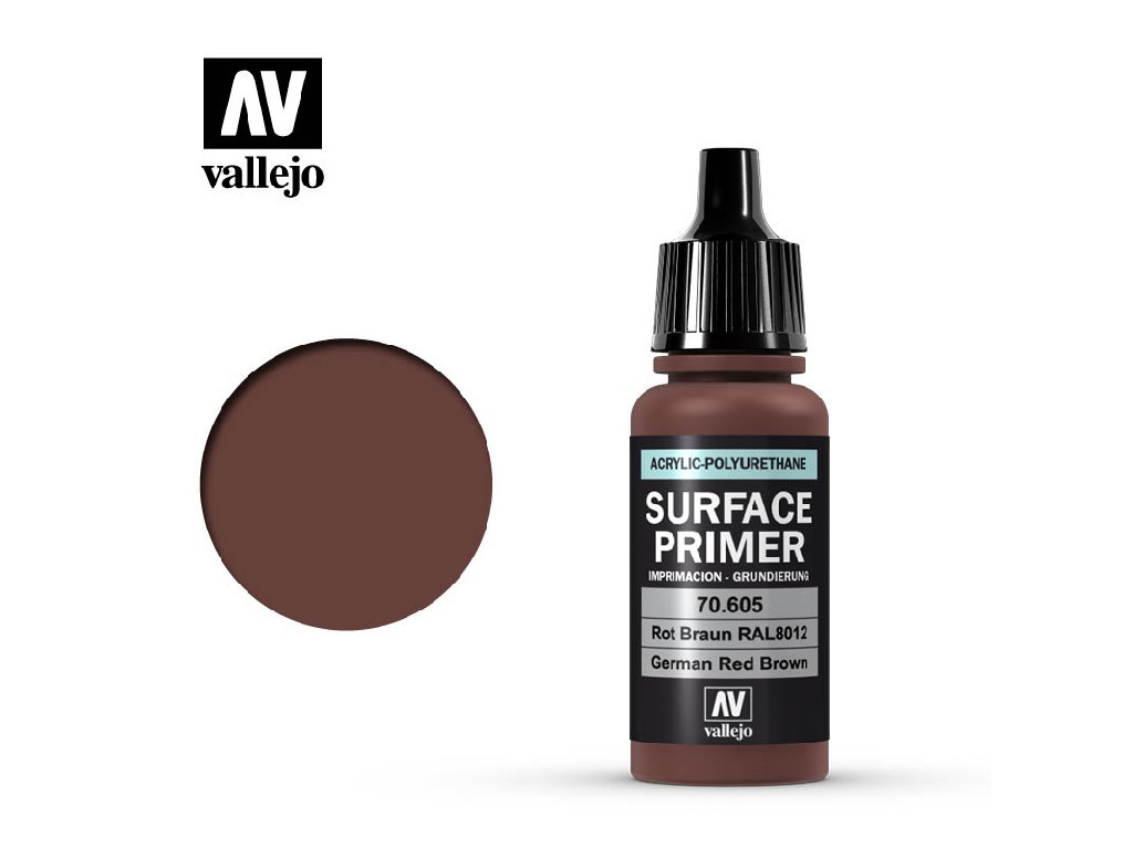 VLJ70605 German Red & Brown Primer Acrylic Paint
