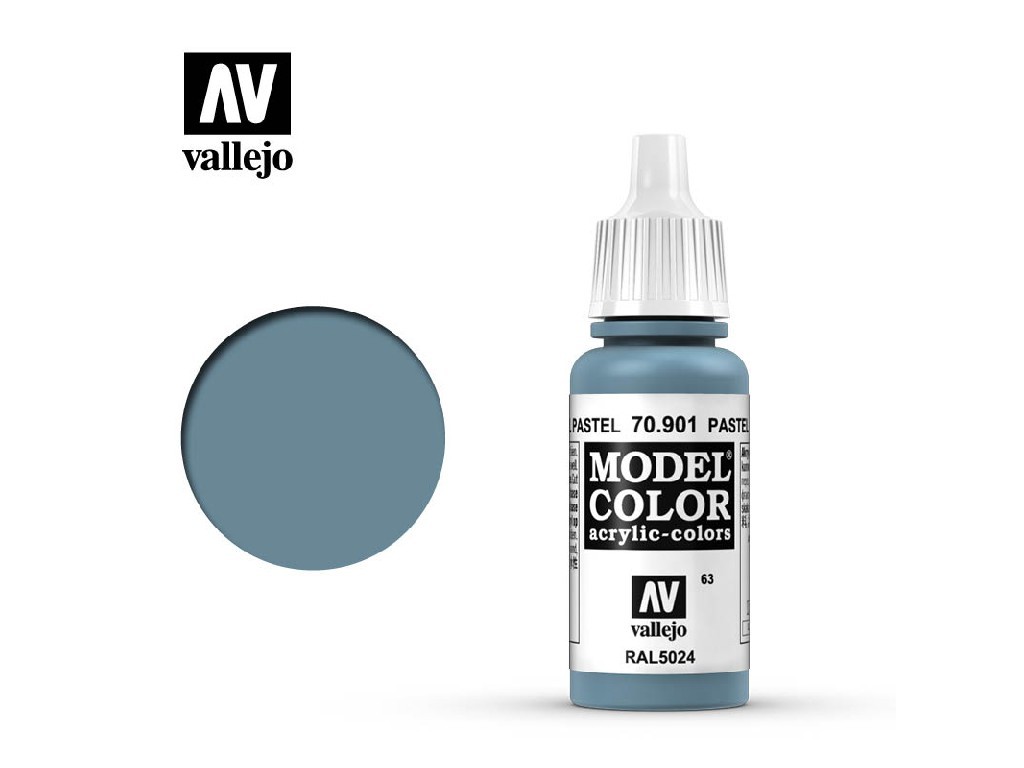 VLJ70901 17 ml Pastel Blue Matte Acrylic Paint